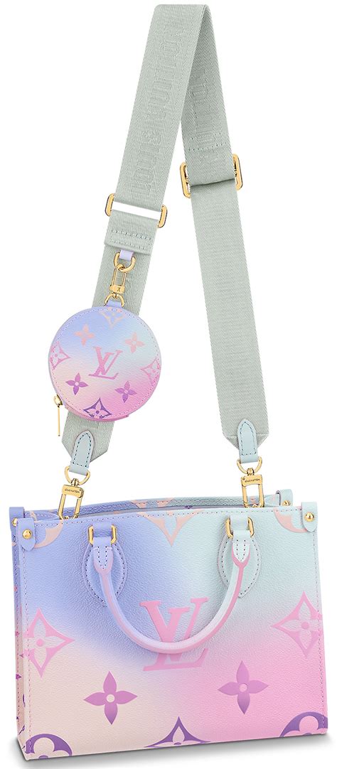 louis vuitton pastel bag.